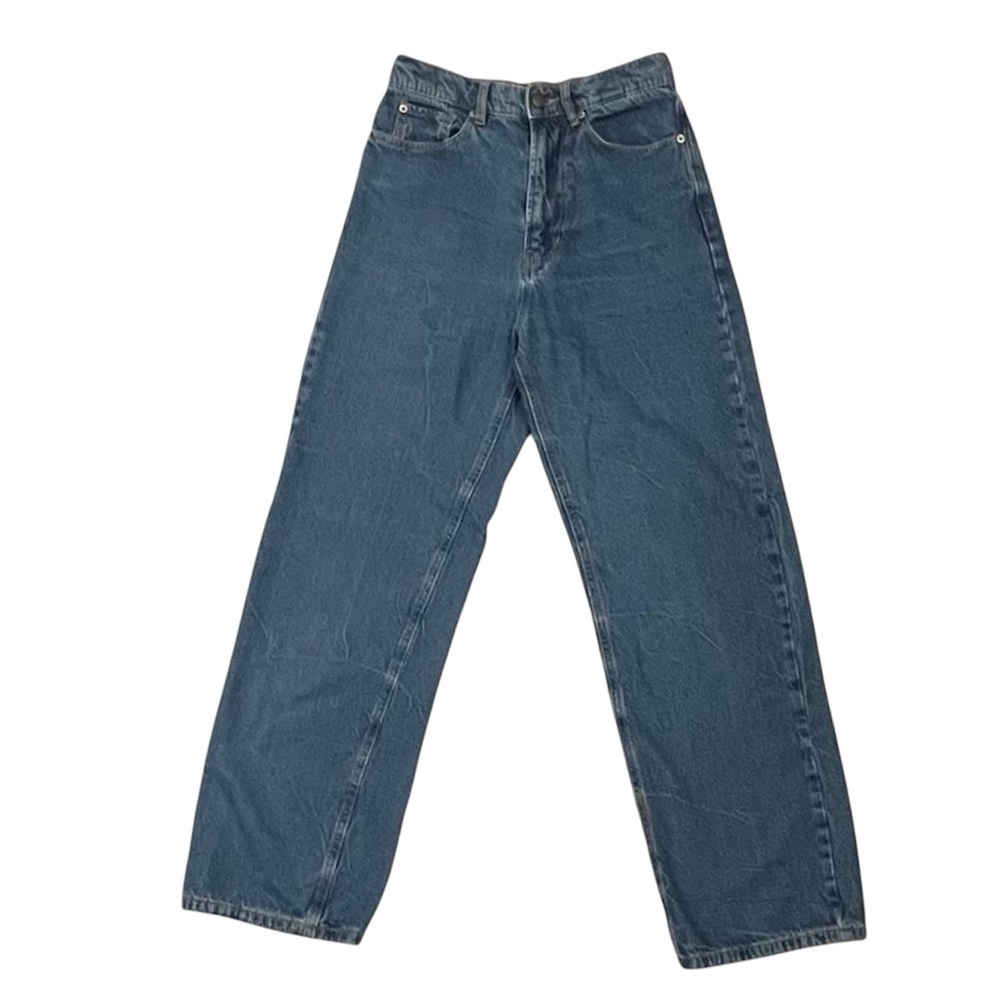 Urban Outfitters BDG Blue Sz 24 90s Baggy High Waisted Wide Leg Streetwear Jeans